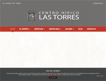 Tablet Screenshot of centrohipicolastorres.com